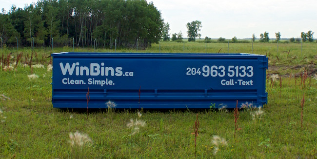 Winnipeg Bin & Dumpster Rentals by WinBins - win bins winnipeg bin and dumpster rental 12 yard bin 1.b3b607ee